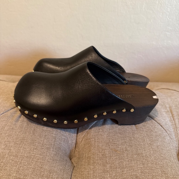 KHAITE Lucca Studded Leather Clogs in Size 37 - Picture 4 of 6